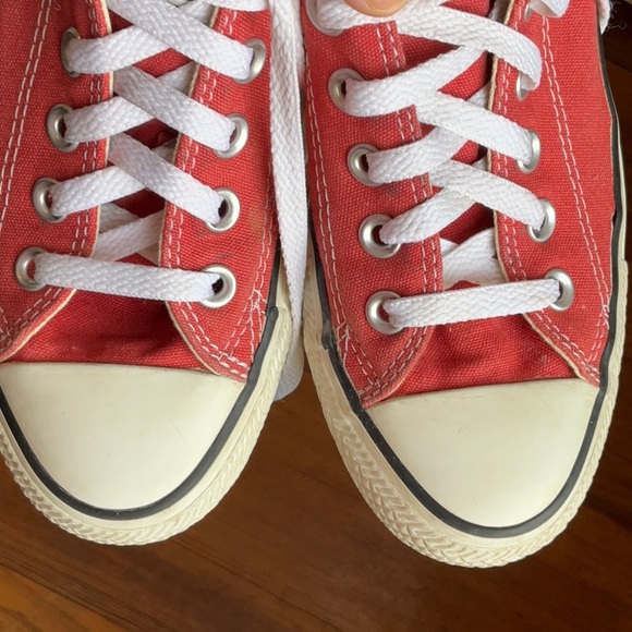 Converse Red Chuck Taylor All-Star Sneakers - Picture 4 of 9